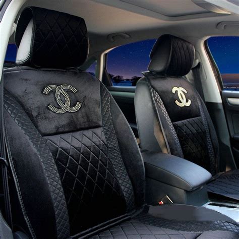 chanel car design|Chanel car seat covers.